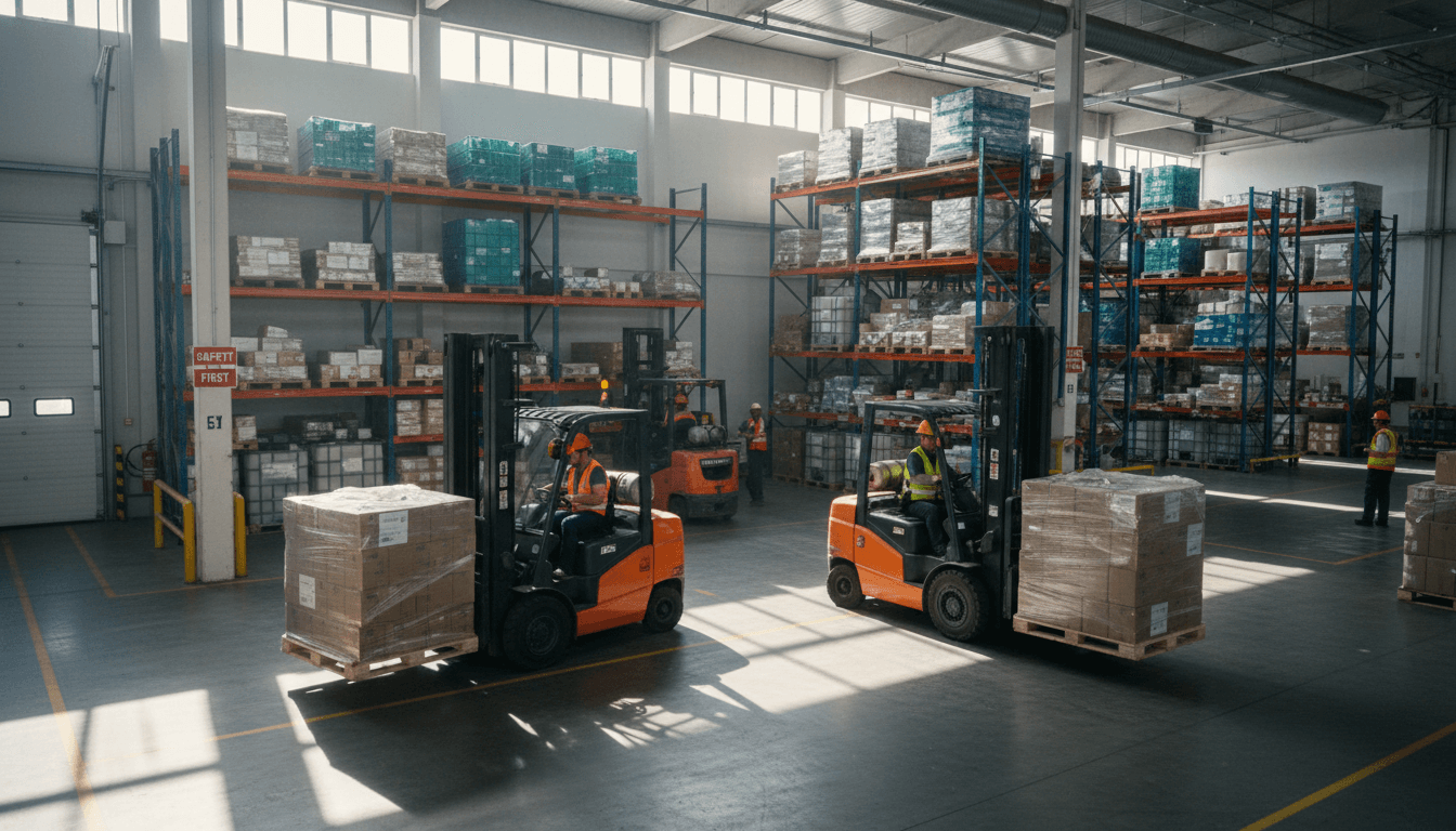 Efficient distribution and logistics operations