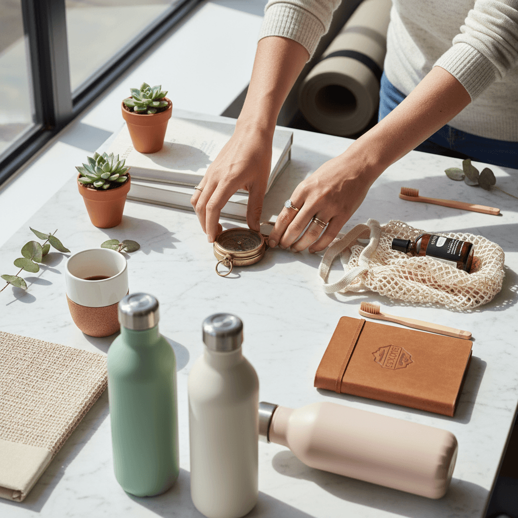 Recognized branded consumer products displayed with clear brand visibility